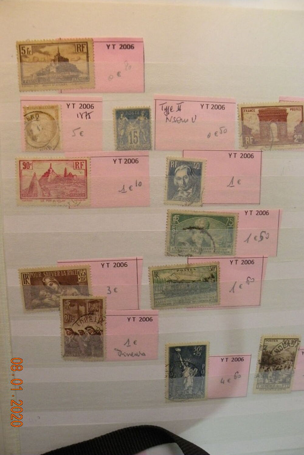 408 Timbres de France 