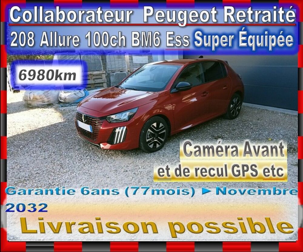 208 100 S&S BVM6 Allure 2024 occasion 74160 Saint-Julien-en-Genevois