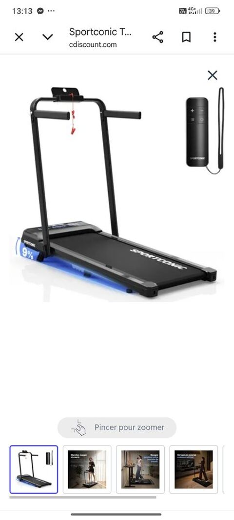  tapis de marche Auchel (62)