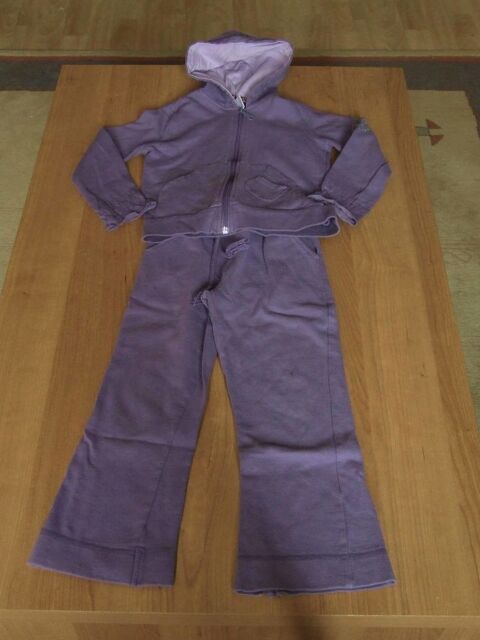 Ensemble veste à capuche et pantalon, Violet, 6 ans (114 cm) 3 Bagnolet (93)