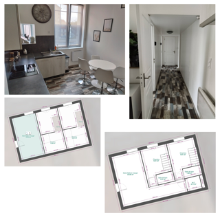  Appartement  vendre 5 pices 49 m