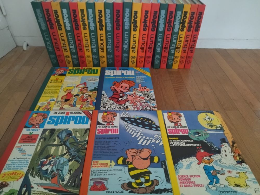Lot Albums Spirou 
