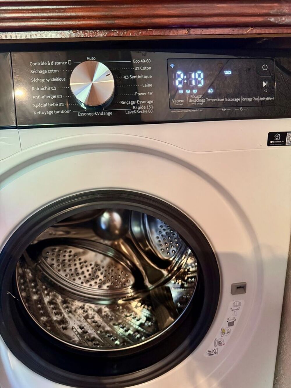 Lave-linge s&eacute;chant Hisense (8/5 kg) Electroménager