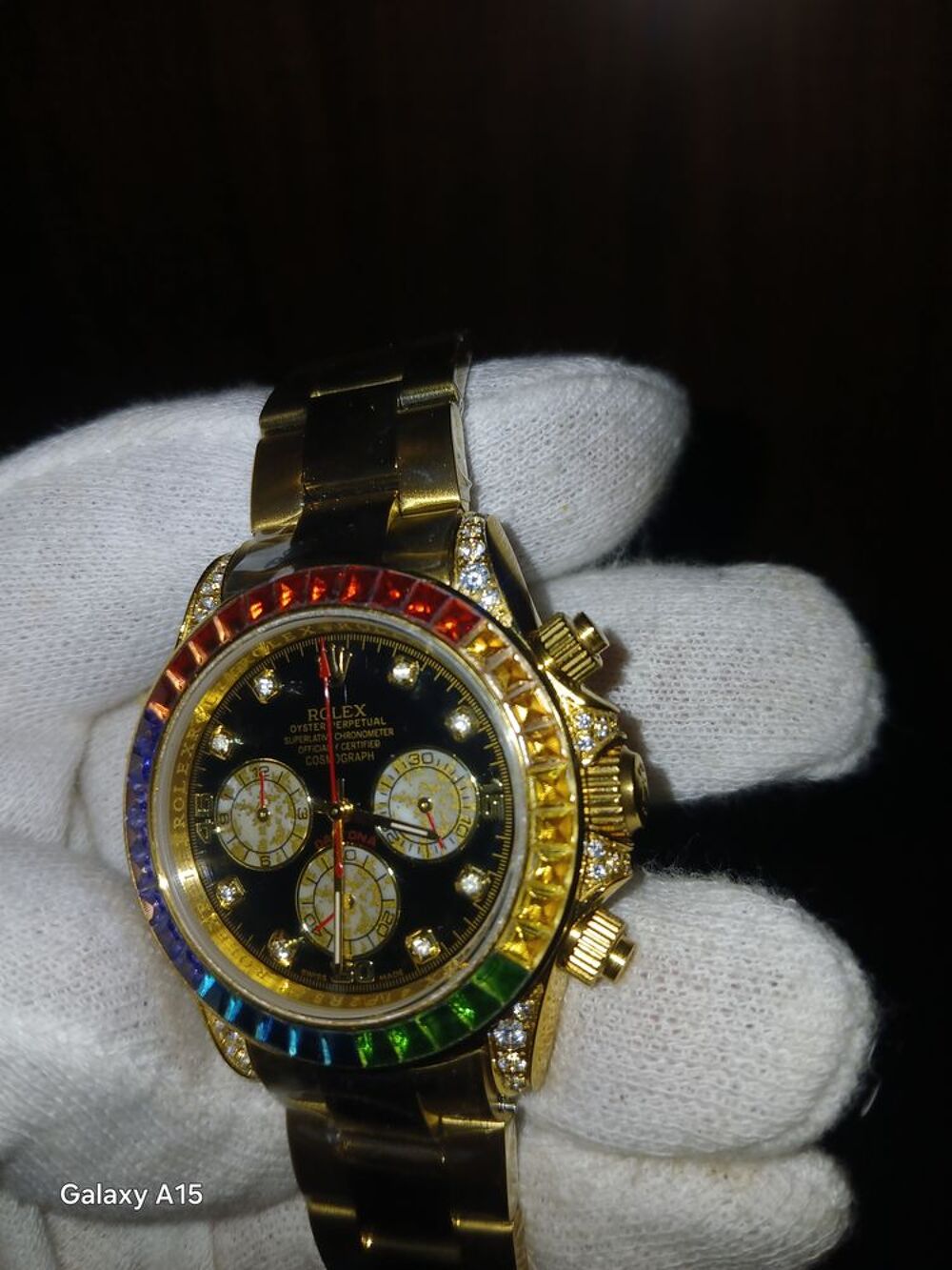 ROLEX DAYTONA RAIMBOW RICONDIZIONATO TOTALMENTE IN SWIZZERA Bijoux et montres
