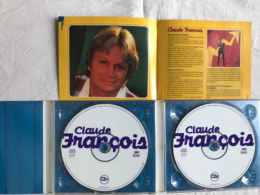 CD Claude Fran&ccedil;ois (Double Disque) CD et vinyles
