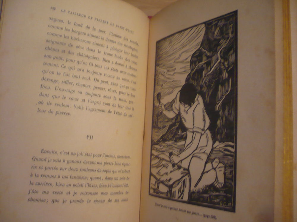 LE TAILLEUR DE PIERRES DE SAINT-POINT Lamartine 1928 Livres et BD