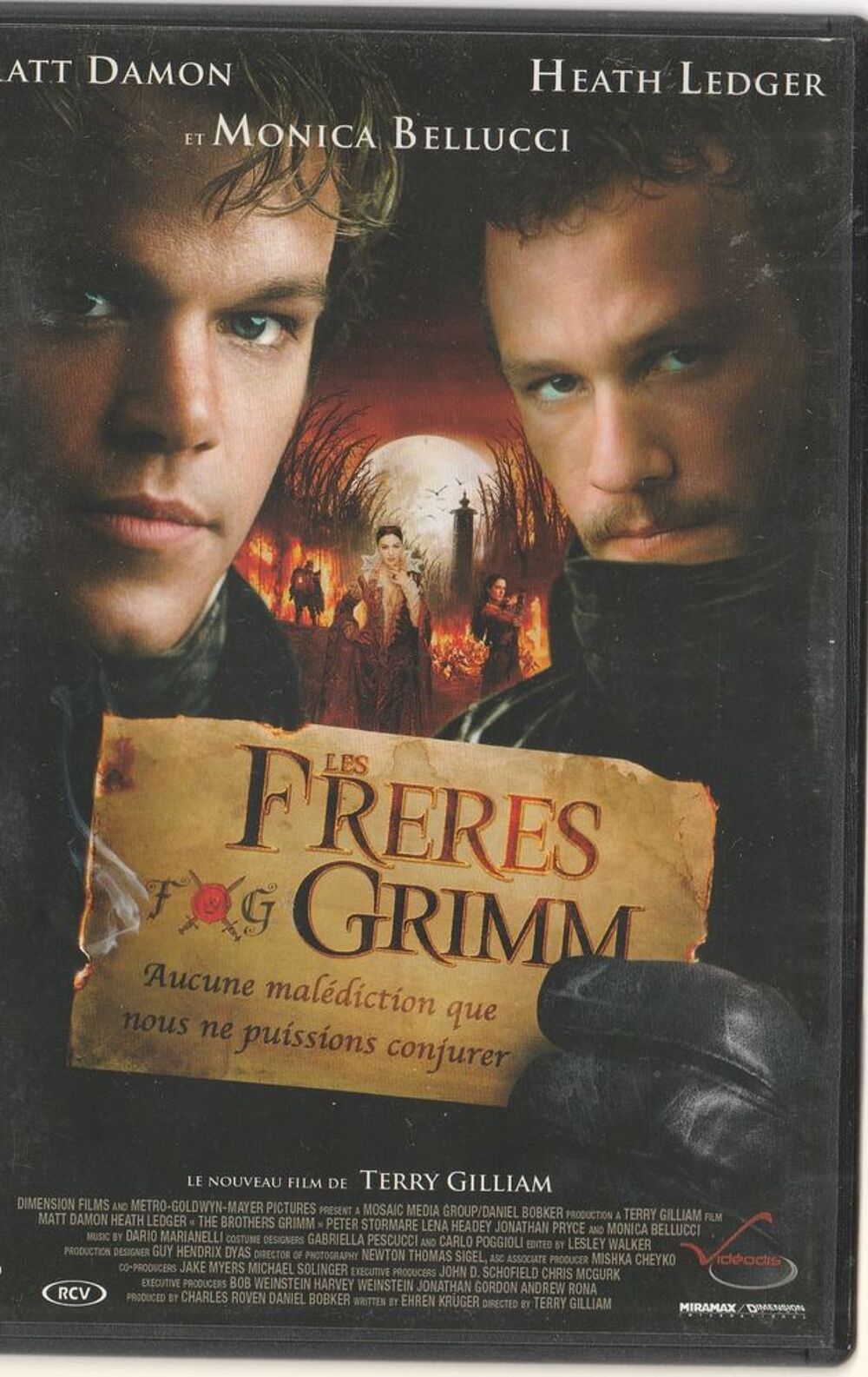 Les fr&egrave;res Grimm DVD et blu-ray