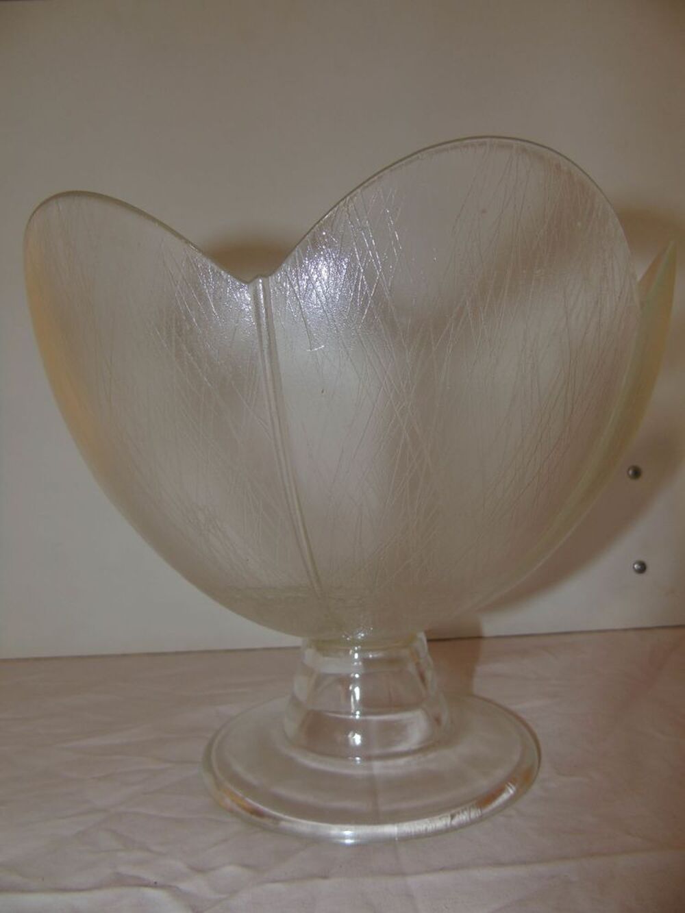 Grande coupe en verre Décoration