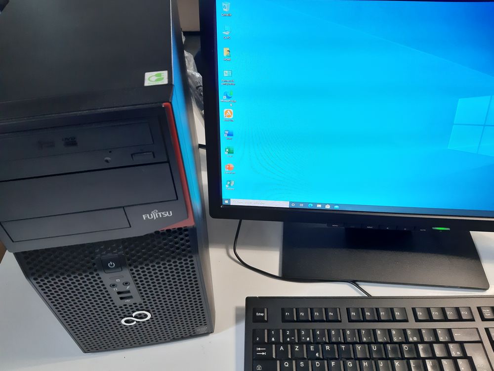 TOUR PC FUJITSU ESPRIMO P420 E85+ (Windows 10) + OFFICE 2019 Matriel informatique