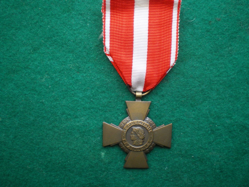 M&eacute;daille de la Valeur Militaire 1956. 