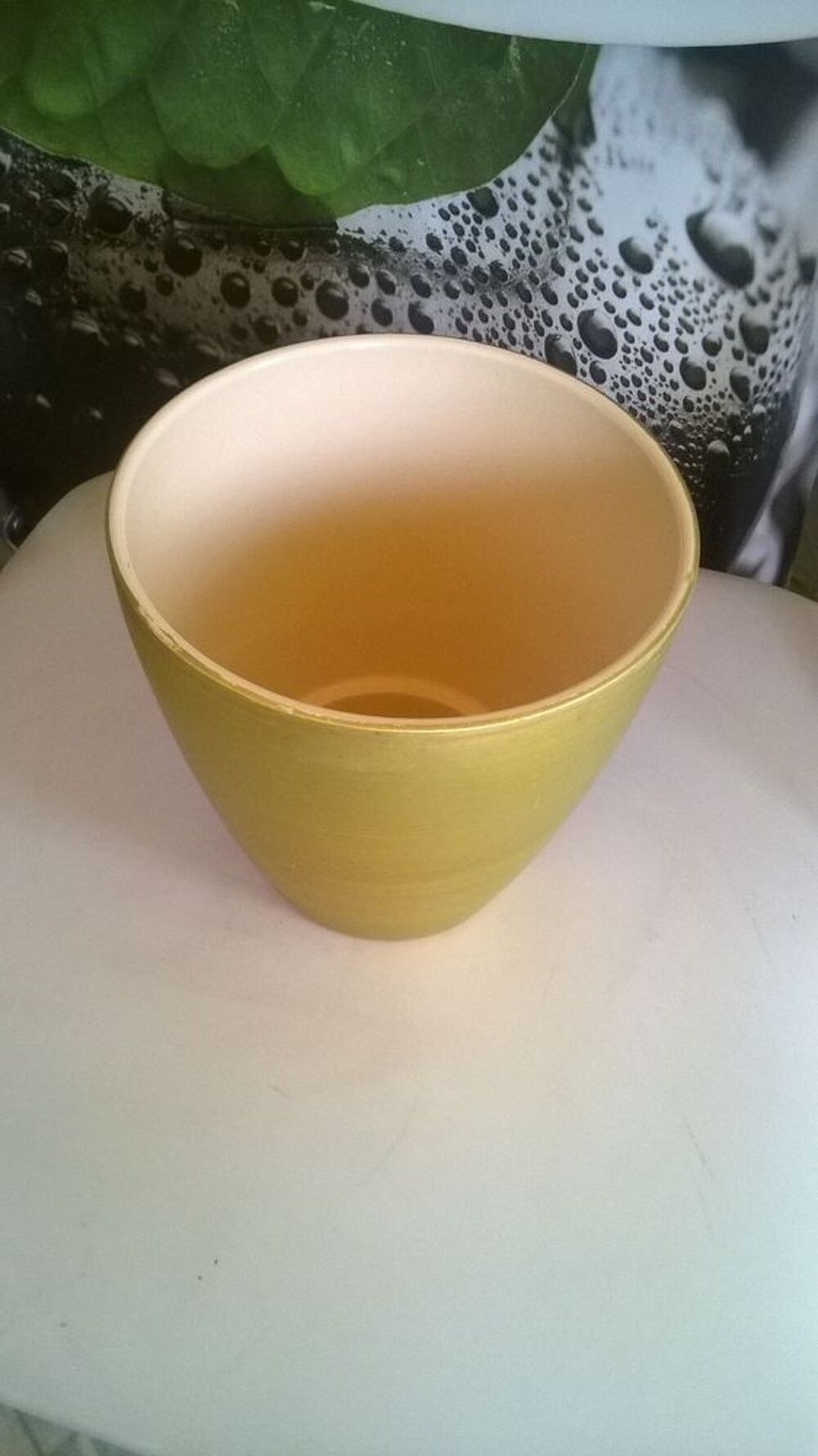 Pot &agrave; plante vert emeraude
Jardin