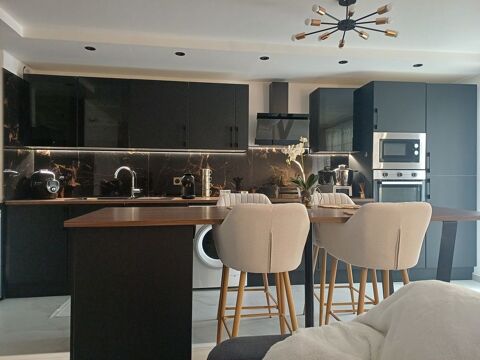 Magnifique grande cuisine noire mat  1 Saint-Laurent-du-Var (06)