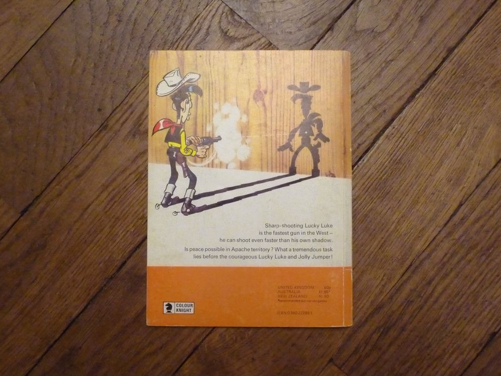 Lucky Luke-Apache Canyon- en Anglais-1977- Ren&eacute; Goscinny Livres et BD