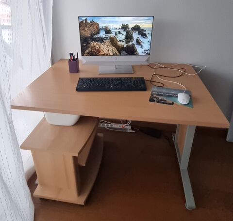 Bureau et desserte imprimante 60 Anglet (64)