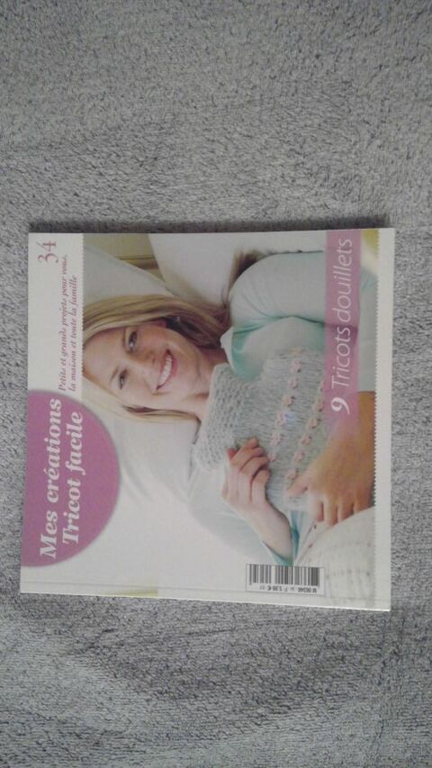 LIVRE MES CREATIONS TRICOT FACILE
N� 34
3 Triel-sur-Seine (78)