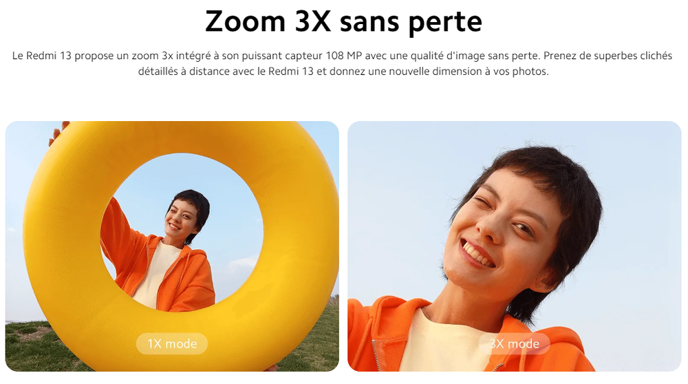 Xiaomi Redmi 13 Midnight Black 8GB RAM 256GB ROM Complet: Ch T�l�phones et tablettes