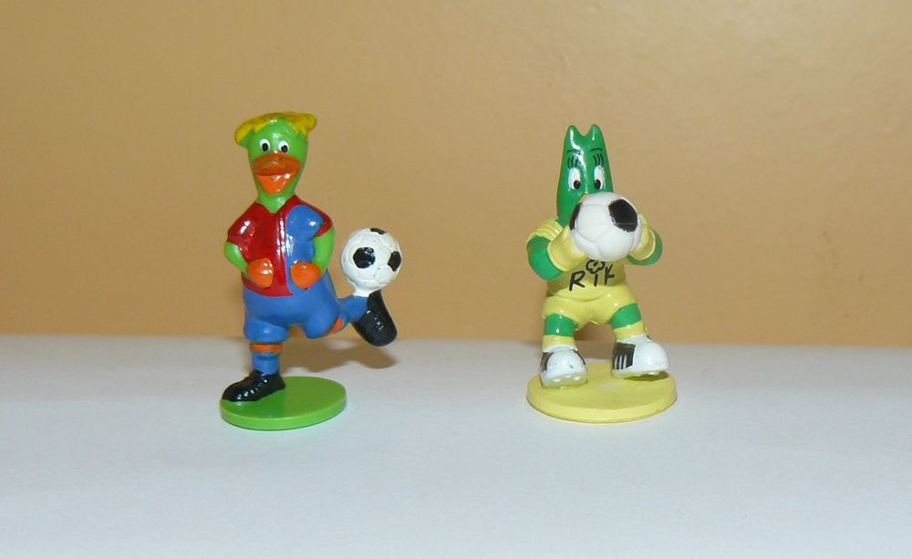 Lot de 2 figurines Rik et Rok - Football Championship 