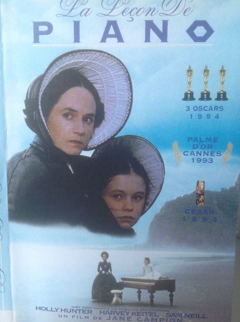 LA LE&agrave;‡ON DE PIANO DE JANE CAMPION K7 VIDEO Envoi Possible DVD et blu-ray