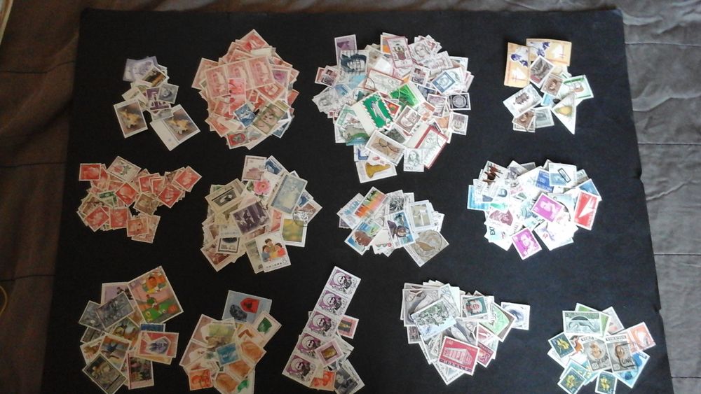 Timbres pays &eacute;trangers 