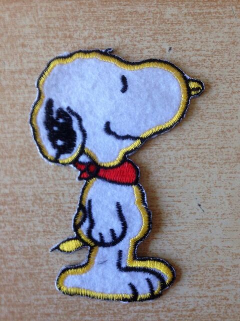 écusson snoopy 10x7 cm thermocollant 4 Carnon Plage (34)