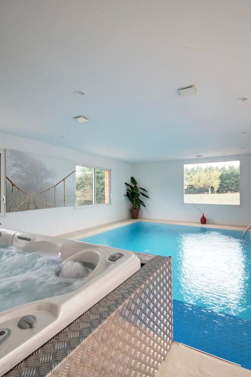 Vente Maison Maison d'exception 5ch Piscine Intérieure Spa 20min Toulouse Villariès