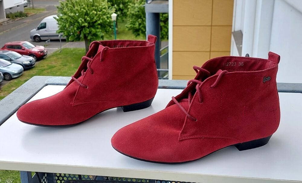 chaussures > ext&eacute;rieur daim + cuir int&eacute;rieur - 36 - NEUVES Chaussures
