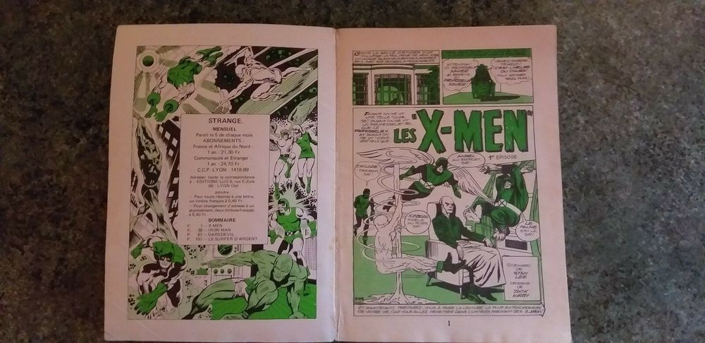 Bandes dessin&eacute;es : MARVEL : STRANGE du 5 janvier 1970 N&deg;1 