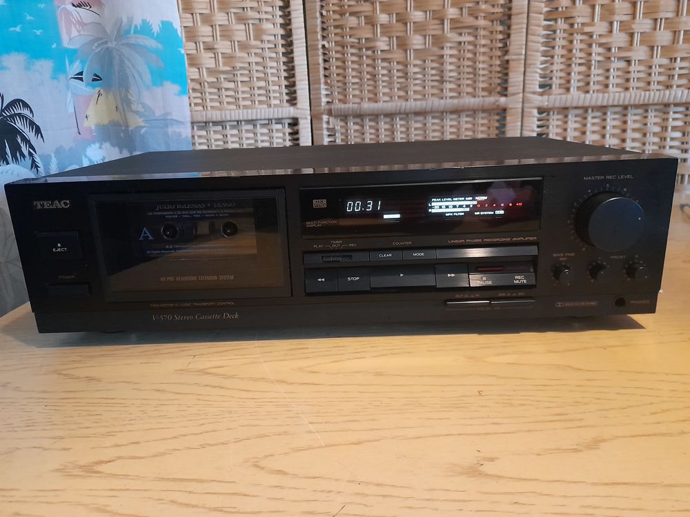 Platine cassette TEAC V-570 Audio et hifi