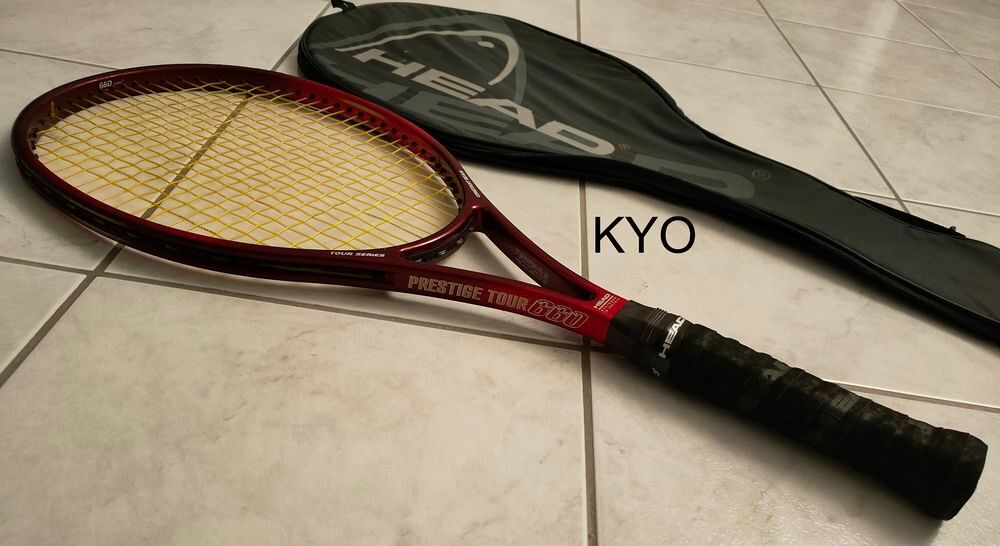 HEAD - PRESTIGE TOUR 660, Raquette tennis, cordage Babolat Sports