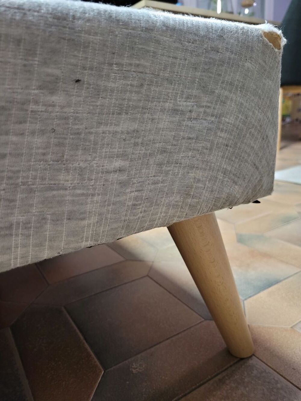 Sommier tapissier &agrave; lattes 140x190cm Meubles