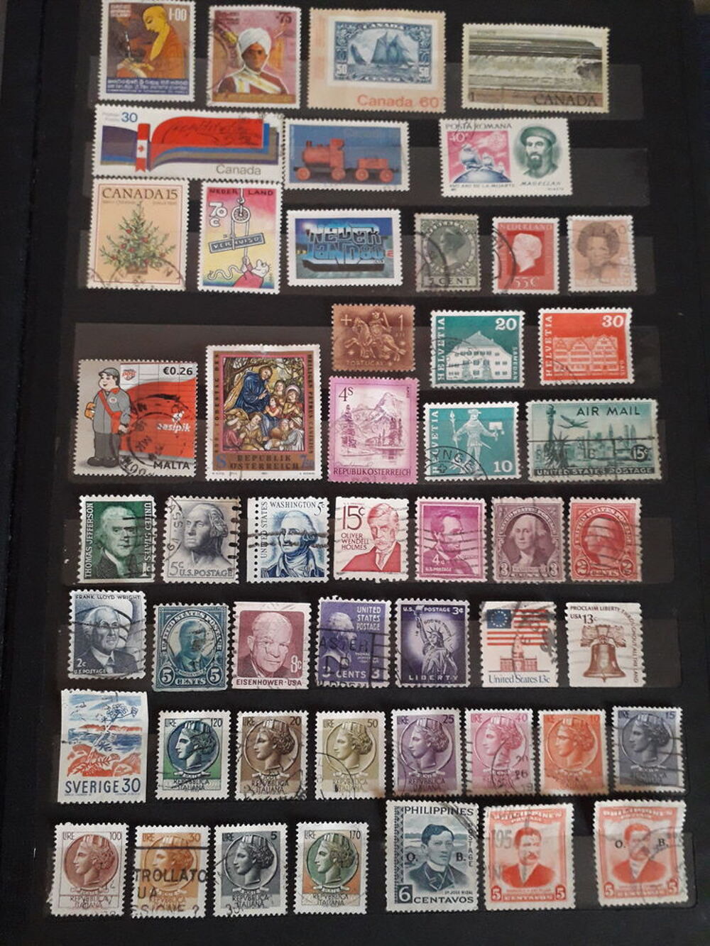 N.242 lot de 410 timbres de divers Pays pour 3€ 