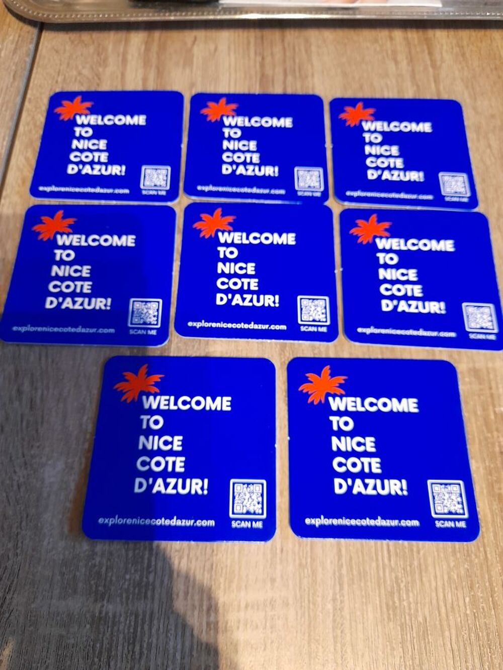 8 sous-verres Nice Cuisine