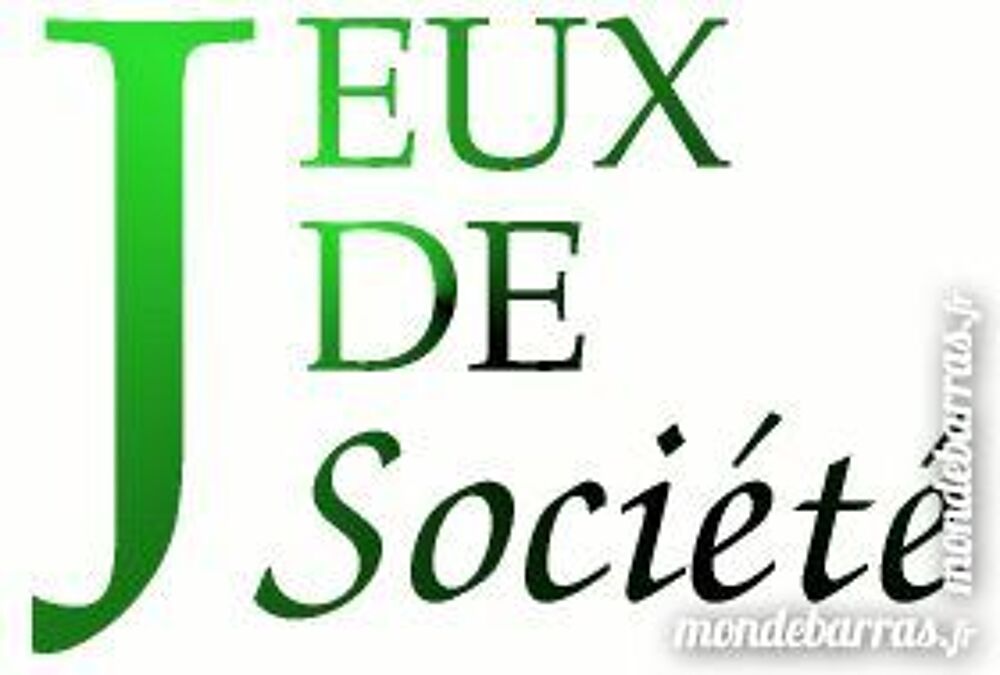 Divers jeux de soci&eacute;t&eacute; au choix et autres Jeux / jouets