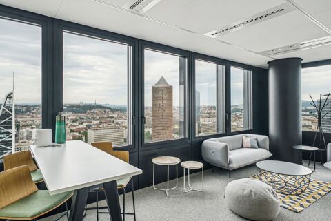 Un accès 24 heures sur 24, 7 jours sur 7 à des bureaux au design remarquable pour 2 personnes à Lyon, Spaces Part-Dieu  719 69003 Lyon