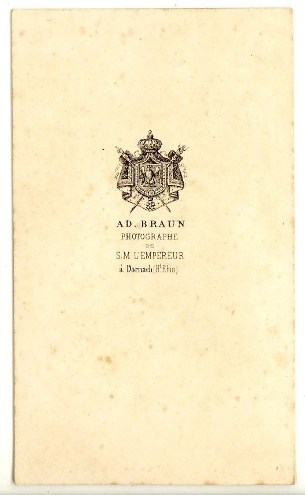 Photo Suisse Switzerland La Jungfrau Braun &agrave; Dornach 1865 