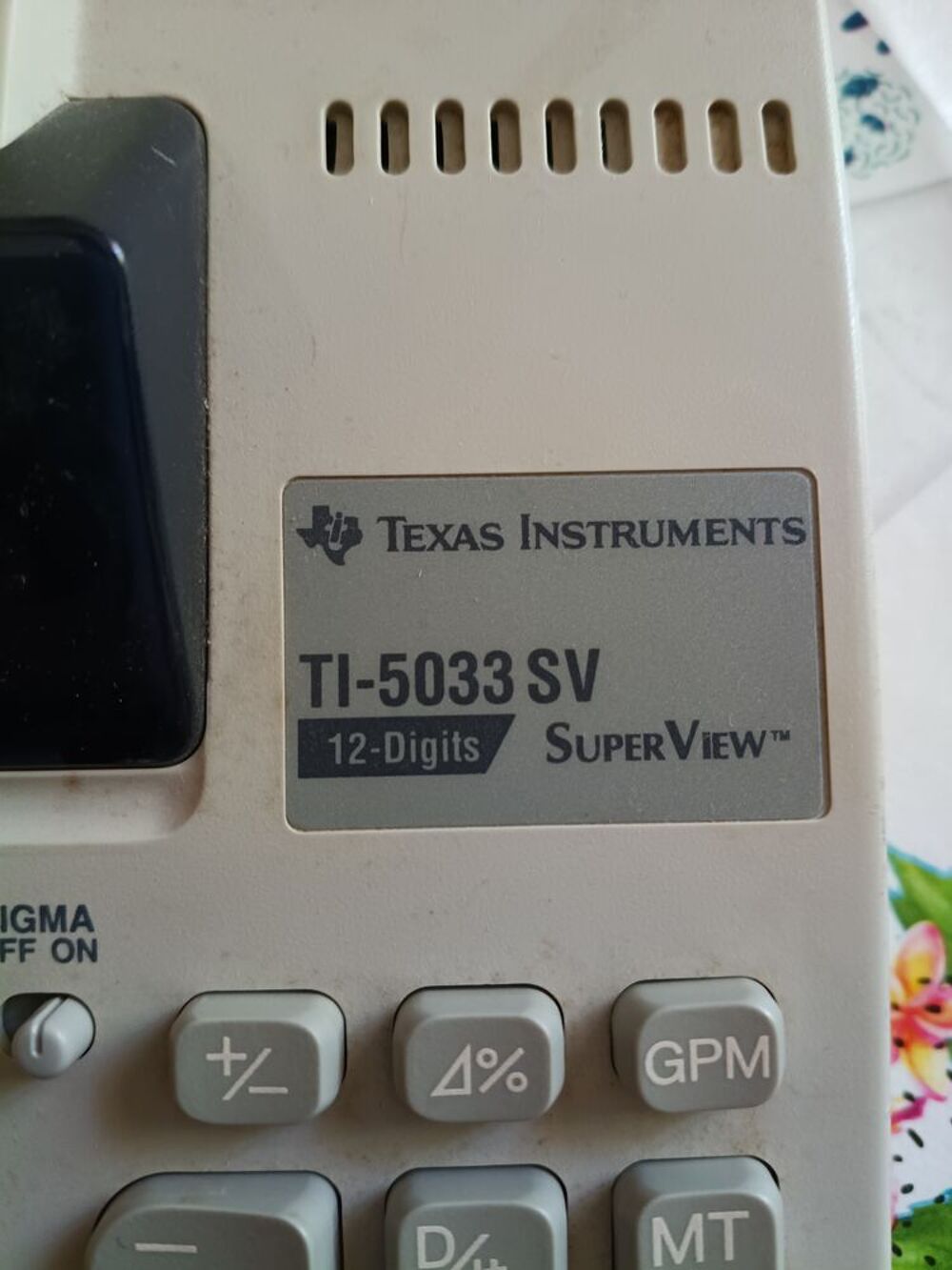 Calculatrice &eacute;lectrique Texas Instruments Matériel informatique