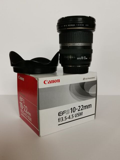 Objectif Canon EF-S 10-22mm f/3.5-4.5 USM 295 Le Chesnay (78)