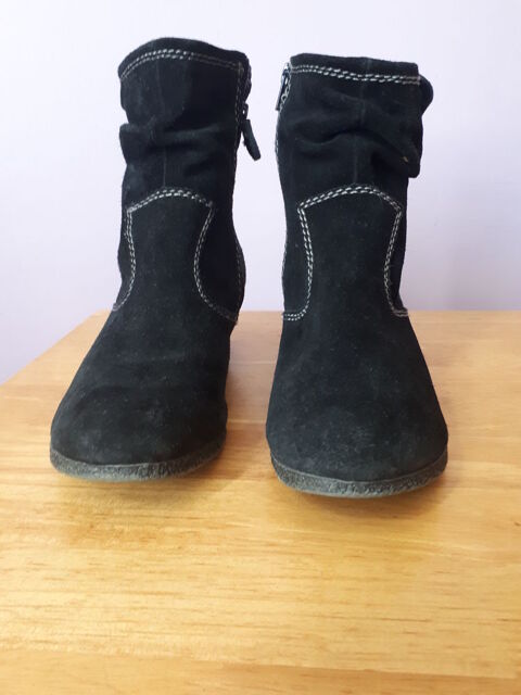 BOTTINES  DAIM NOIR 25 Drancy (93)