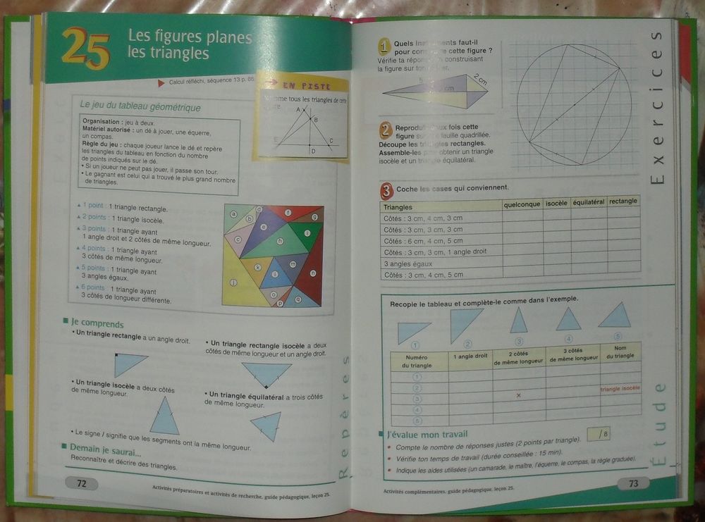 Lot de 2 livres de Maths cycle3 cm1 Edition Nathan Livres et BD