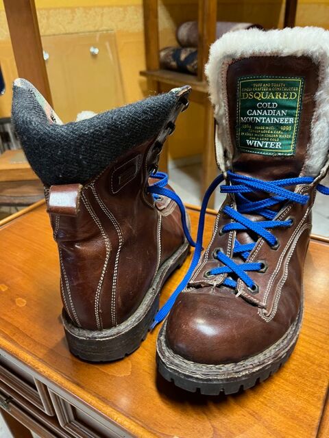 Tr�s beau Brodequin Cuir rouge GEGUARED taille 43 75 Decazeville (12)