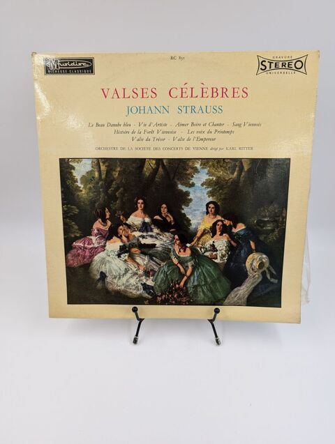 Vinyle 33 tours Valses Cl�l�bres : Johann Strauss 50 Vulbens (74)