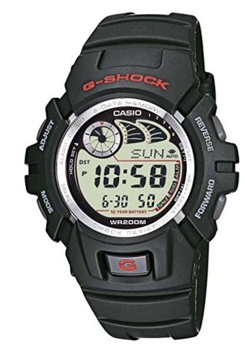 Montre CASIO G-SHOCK, G-2900f-1v Bijoux et montres