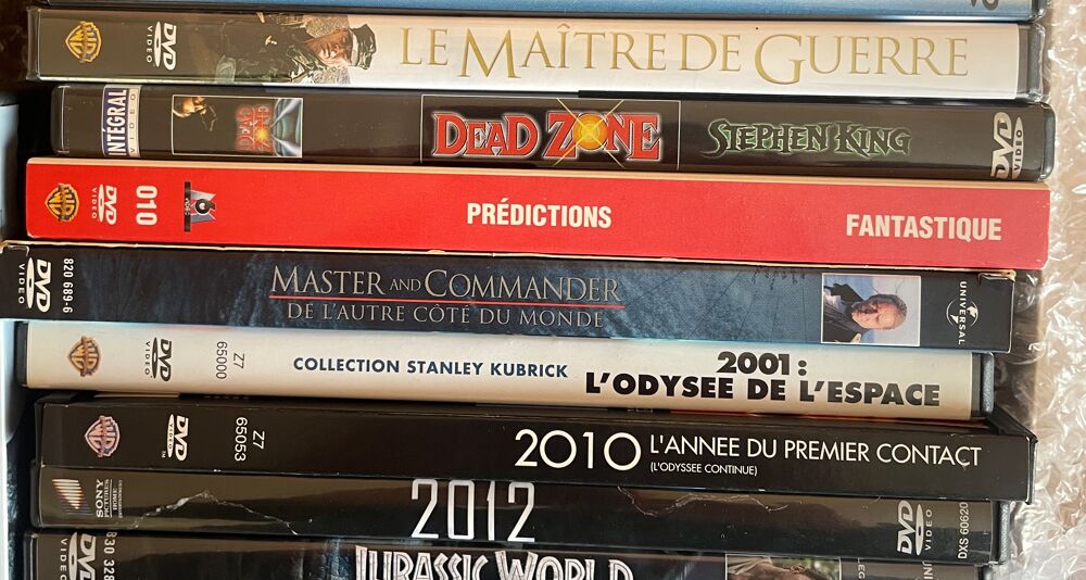 DVD lot 3 - 50 % pour 5 articles jusqu'&agrave; la mi mars DVD et blu-ray
