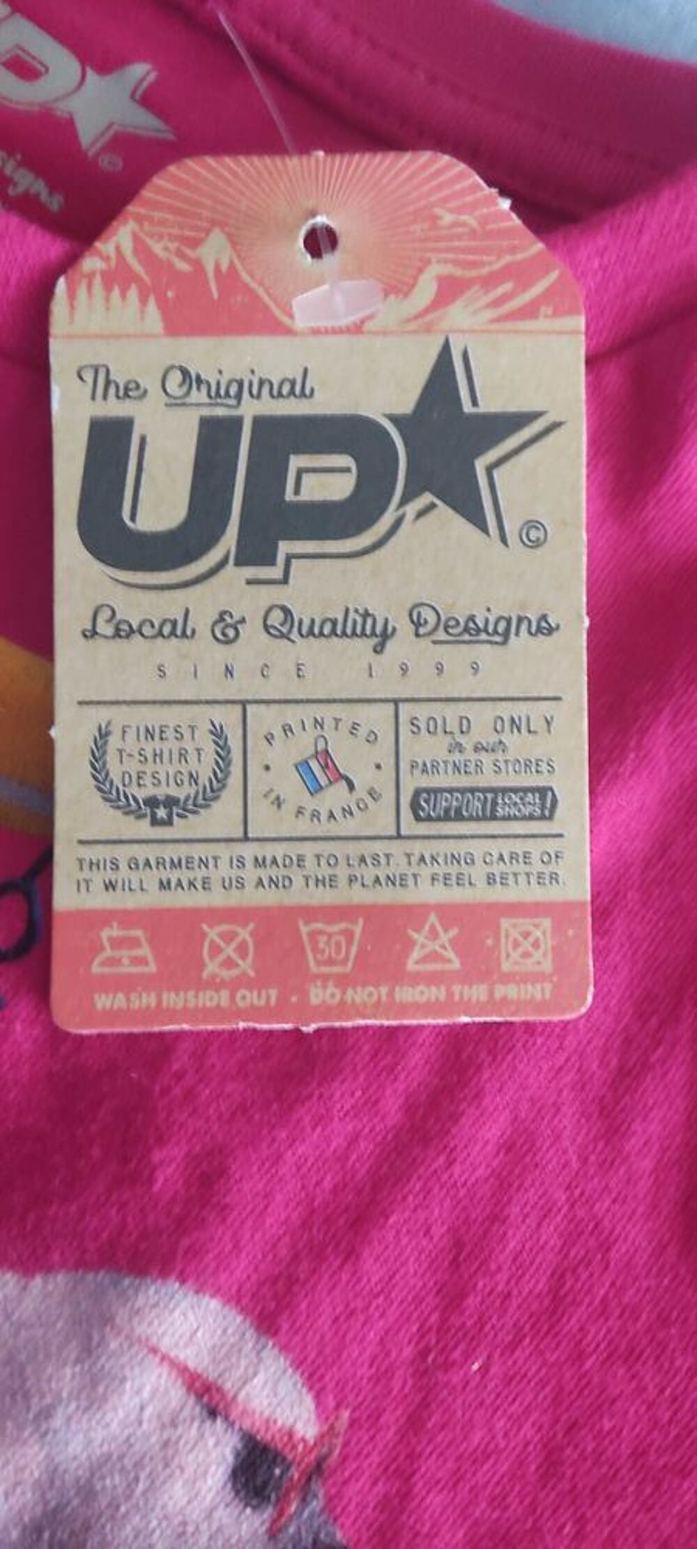 t-shirt 'the original up' Vêtements