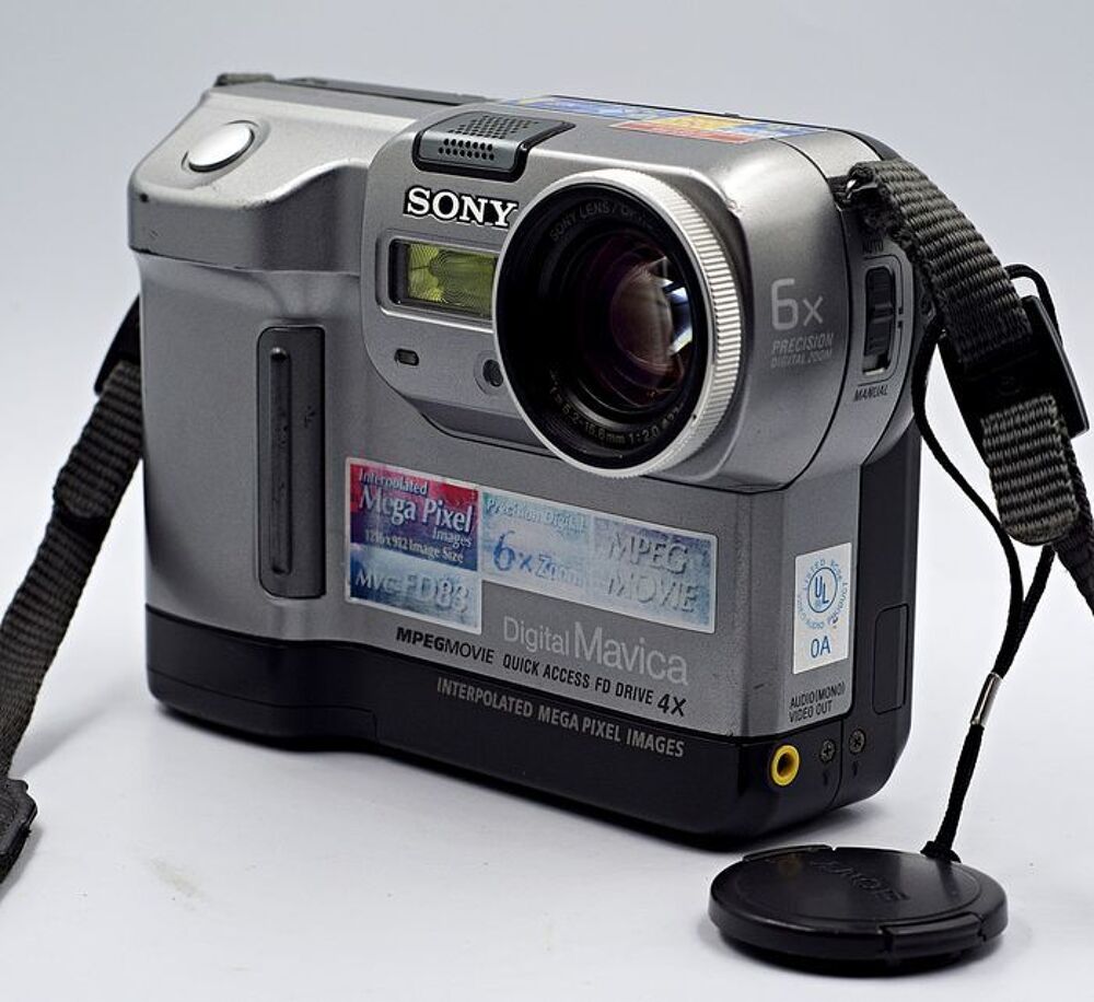 sony digital Mavica FD83 appareil photo disque 3,5 &agrave; r&eacute;viser Photos/Video/TV