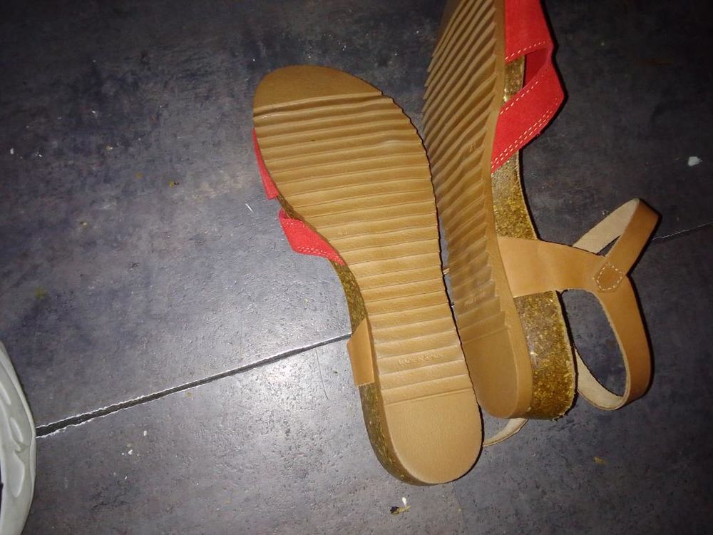 Sandales cuir Vivaldi pointure 41 neuf Chaussures