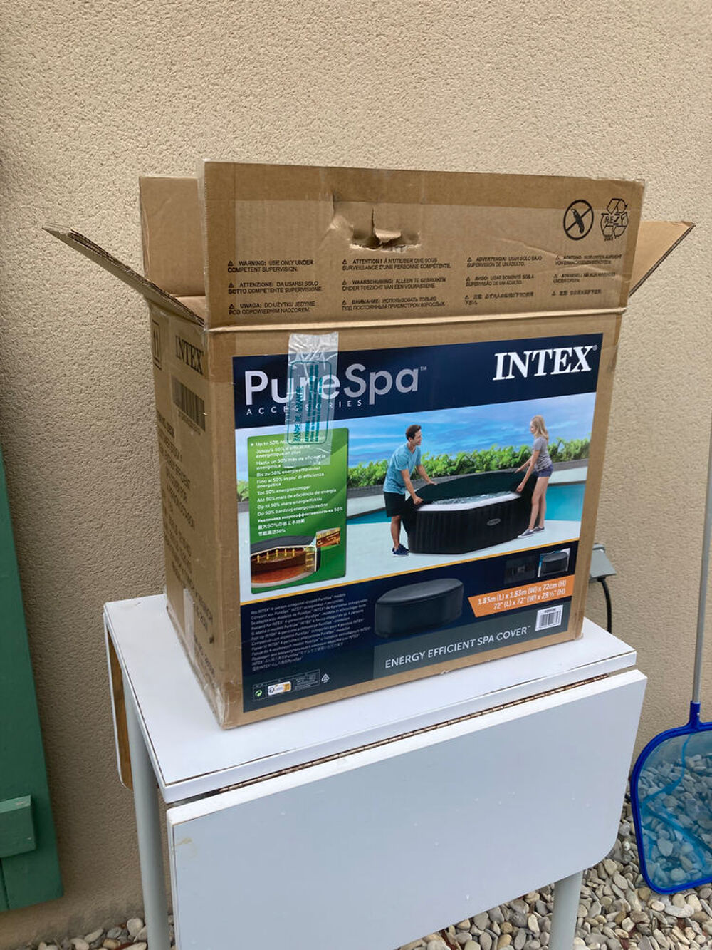 SPA GONFLABLE INTEX Jardin