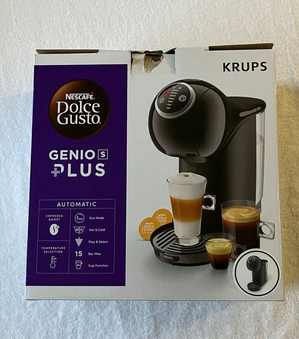 Machine cafe krups genio s plus Electroménager