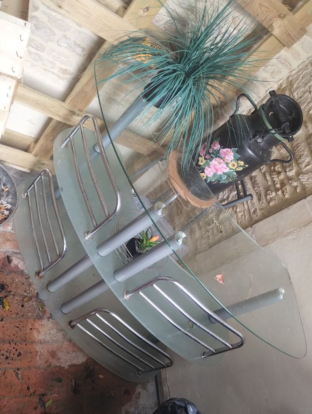 Bar en verre Meubles