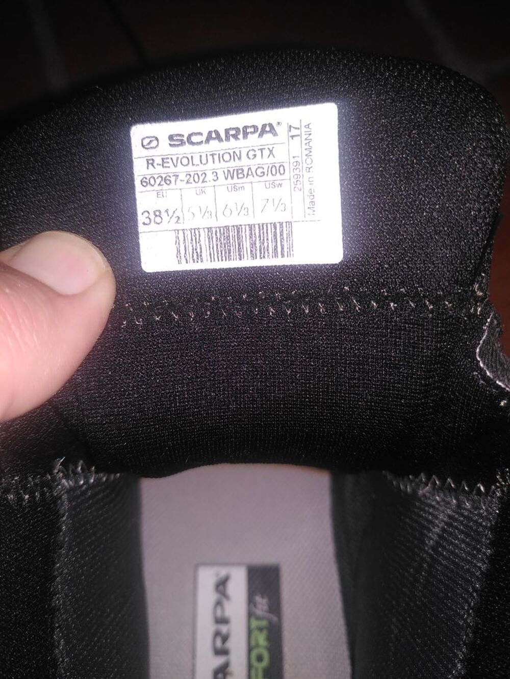 Chaussures de randonn&eacute;e femme 38 1/2 marque SCARPA Sports